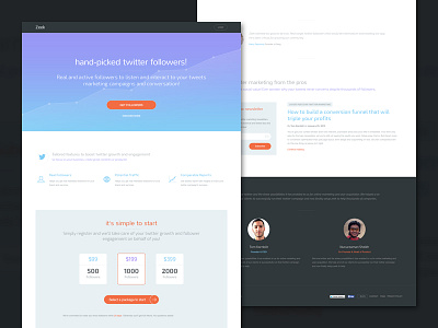 Zeek Landing Page