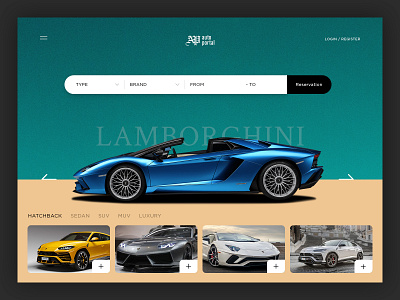 Shots for Practice - Car e-Commerce Page car ecommerce lamborghini page ui uidesign uiux web website