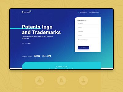 Copyright & Trademark Design branding copyright dribbble photoshop trademark ui design uiux website