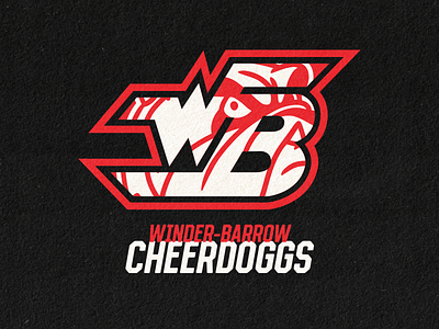 WBHS Competitive Cheer Tshirt apparel branding bulldog cheer design high school illustration logo spiritwear tshirt type typography vector