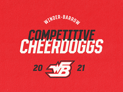 WBHS Competitive Cheer Tshirt apparel branding cheer design high school logo spiritwear tshirt type typography vector