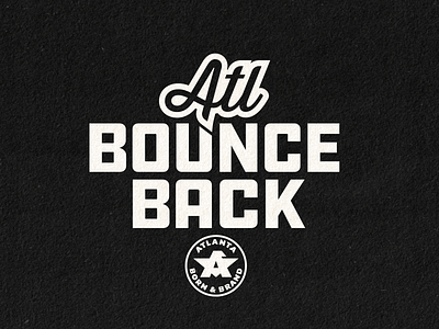 Atlanta Born & Brand Bounce Back Logo