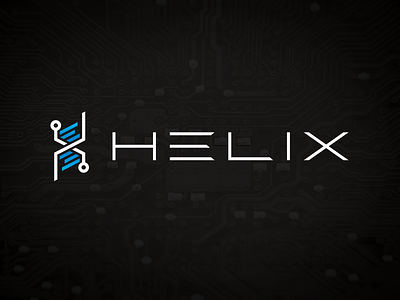 Helix Logo branding creative direction data helix icon logo type typography vector