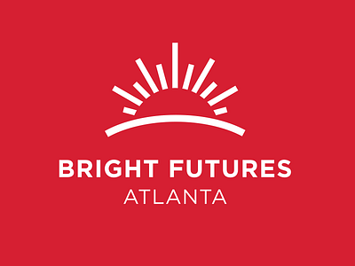 Bright Futures Atlanta atlanta branding icon logo rebrand vector