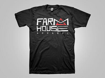 FarmHouse Apparel - Block Letters custom logo screen printing tshirt type typographyscreenprinting vector