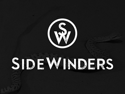 SideWinders Logo band branding icon logo music type vector