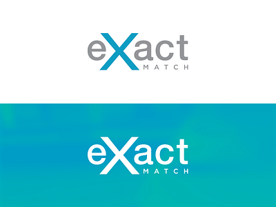 eXact Match Logo automotive branding logo product vector