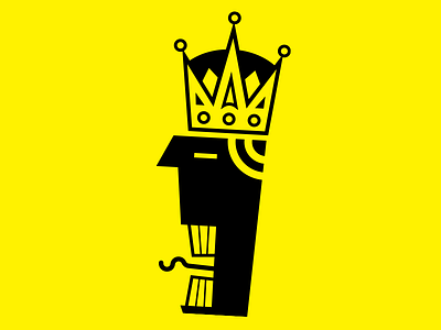 King character crown doodle illustration king vector