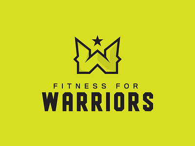 Fitness for Warriors Branding branding design icon letter logo type typography vector