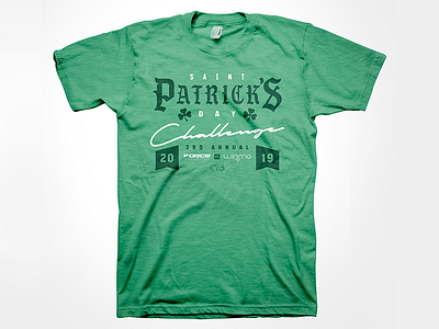 Force Marketing St. Patrick's Day Shirt atlanta automotive branding custom design logo marketing saint patricks day screenprinting tshirt type typography vector