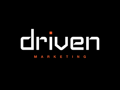 Driven Marketing Concept