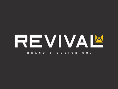 Revival Brand & Design Co. Word Mark atlanta branding custom design icon letter logo type typography vector