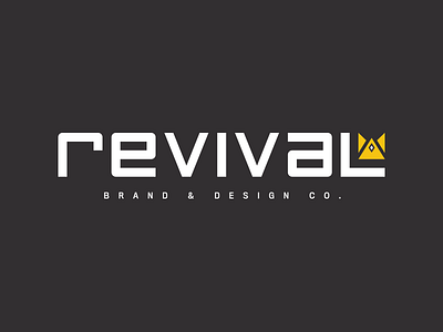 Revival Brand & Design Co. Word Mark (Lowercase) atlanta branding custom design icon letter logo type typography vector