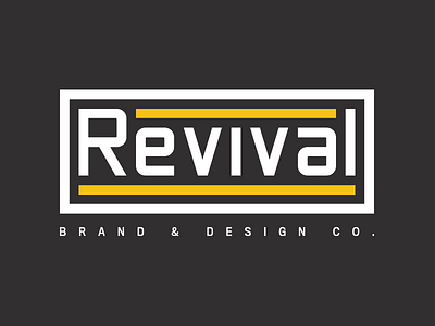 Revival Brand & Design Co. Box Mark atlanta branding custom design icon letter logo type typography vector