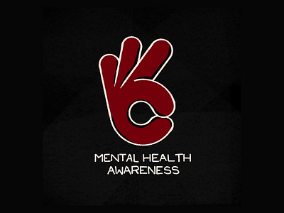 Mental Health Awareness 3 branding custom design hand icon illustration letter logo procreate type typography vector