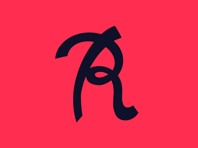 Script R design lettering procreate r script script lettering type typography