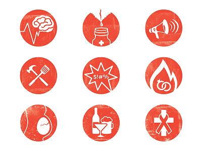 Nursing Icons icons illustration vectors