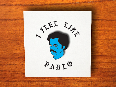 Sad Pablo Pin