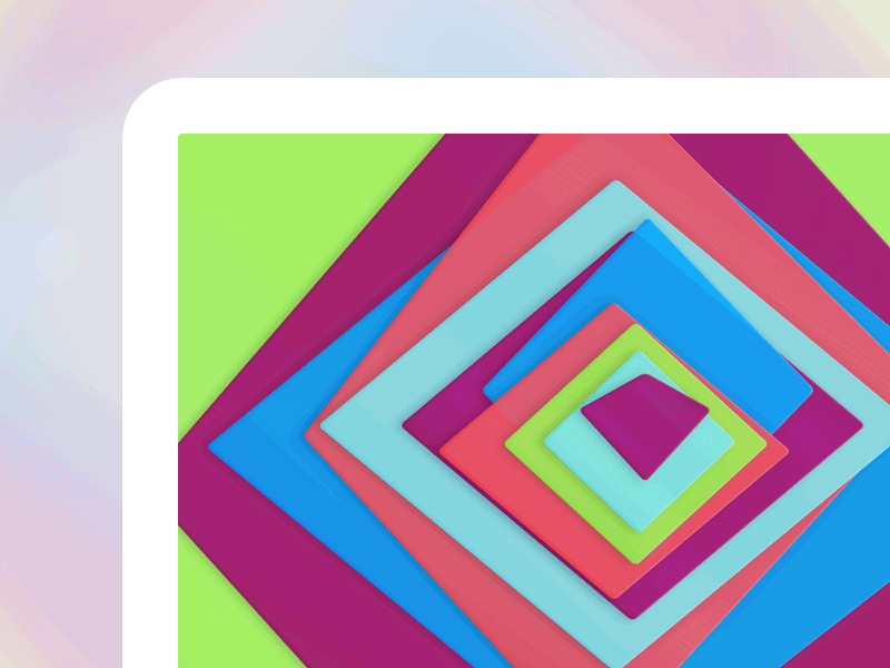 Stacked shapes background color graphs hexagon ipad pro shapes