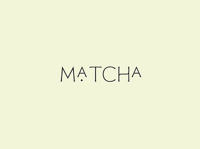 Matcha Spa branding design graphic design logo