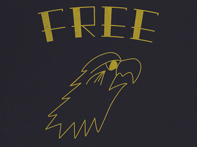 Free. american american traditional bird eagle free freebird lines lining texture traditional
