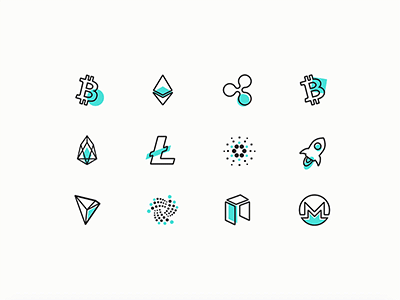 Crypto Icons crypto cryptocurrency icons