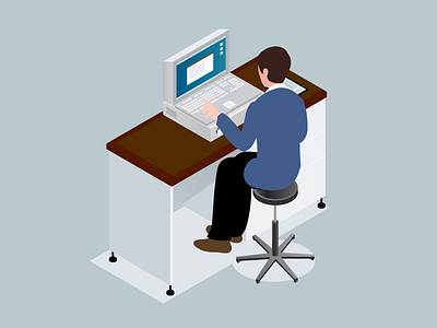 Isometric Figurine Dribbble