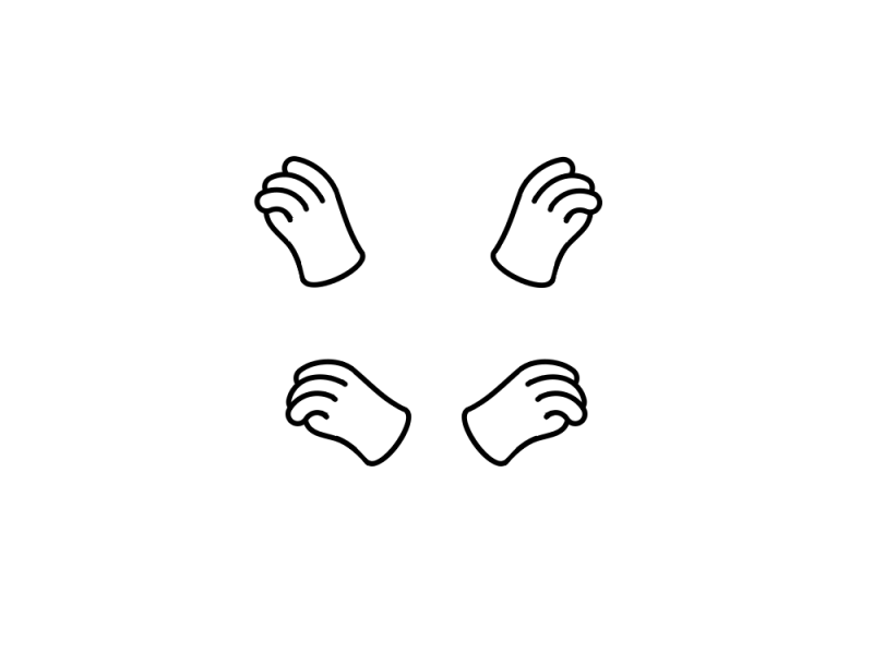 Hand animation study after effects animation finger hand icon icons illustration motion