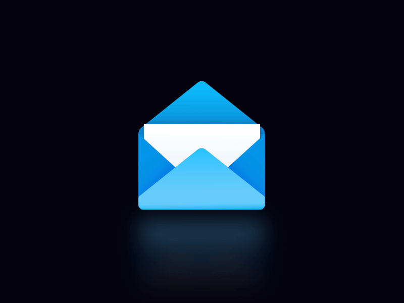 Email - iconAnimation after effects animation email gif icon design icons illustrator