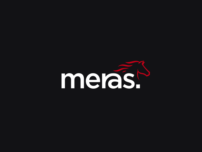 Meras - Logo Animation after effects animation branding design horse line logo motion speed sport