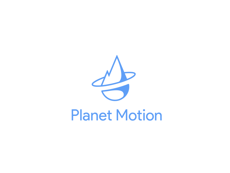 Planet Motion - Logo Animation (final version) after effects animation branding design icon illustration intro logo minimalist motion planet present ufo vector vietnam
