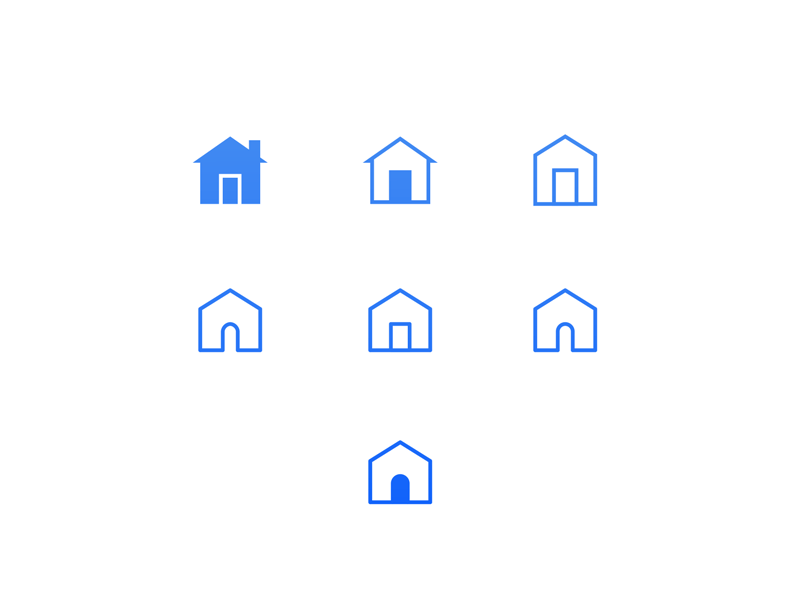 iconAnimation - Home animation design home house icon iconanimation loading logo micro interaction motion svg animation vector