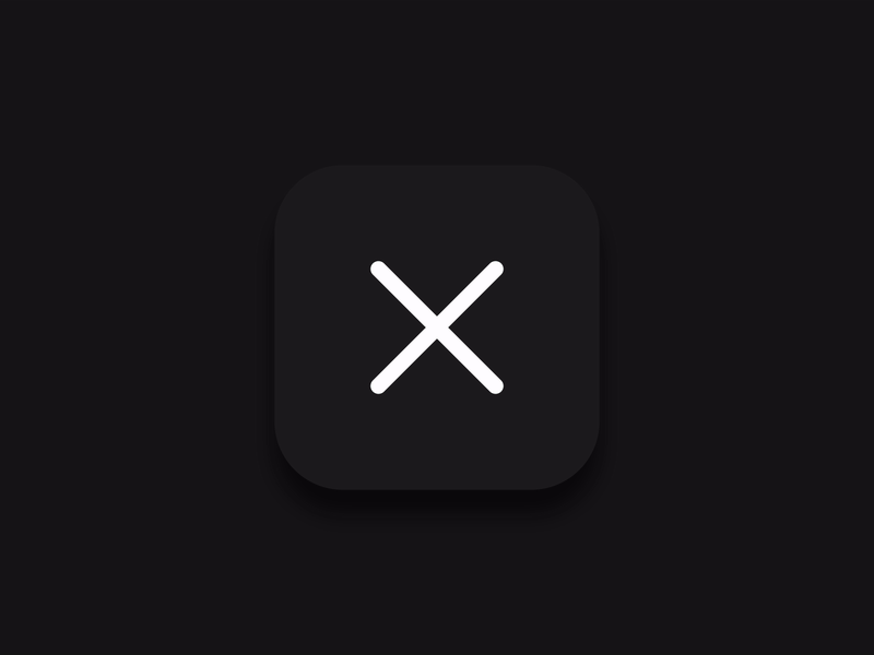 UI X Loop animation icon icon animation ui ui animation