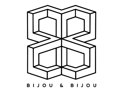 Bijou & Bijou bijou draw geometry logo music party