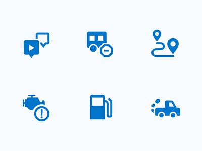 Automobile IOT Industry Icons - 02