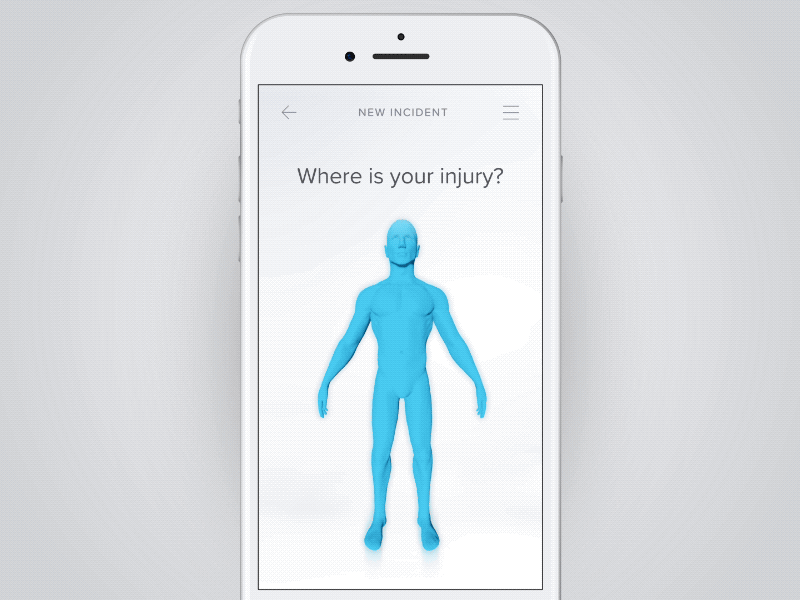 Health & Safety prototype 3d after effects ios motion motion design prototype ui ui design ux