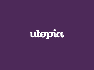 Utopia Alternate Logo Design