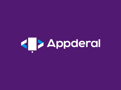 Appderal, logo design for mobile apps developer