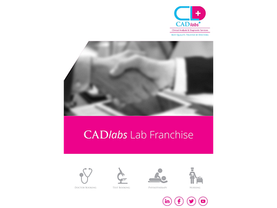 Franchisee design brochure design franchise design health care healthcare healthcare app patholab