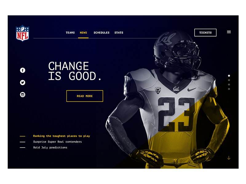 NFL  Dribbble