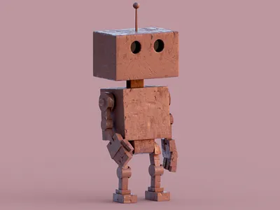 Robot 3d 3d robot b3d blender blender 3d community blender graphic design robot3d substance substance painter 3d