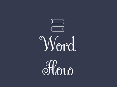 Word Flow app branding case design logo ui