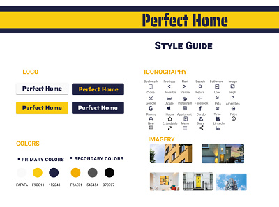 Perfect Home app branding case design ui ux
