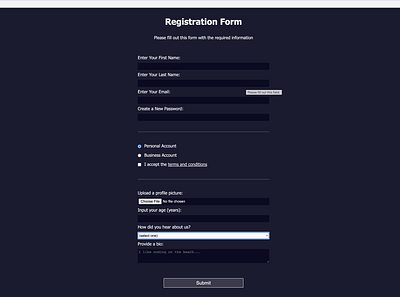 Registration Form app branding case design graphic design illustration logo ui ux vector