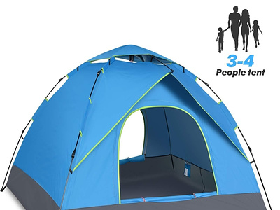 Lều cắm trại du lịch cao cấp dành cho 3,4 người