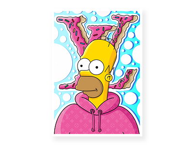 Homer Simpson designs, themes, templates and downloadable graphic elements  on Dribbble