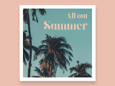 All out summer -Playlist cover