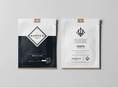 Neptco Coffee Packaging branding coffee design logo packaging tea