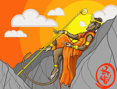 Sun Wukong animal art artist illustator illustration journey monkey