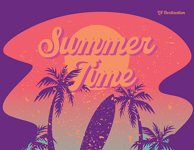 Summer Time ai beach beautiful branding cool design graphic design illustration instagram summer summertime summervibes sun sunset surf surfing travel tree ui vector